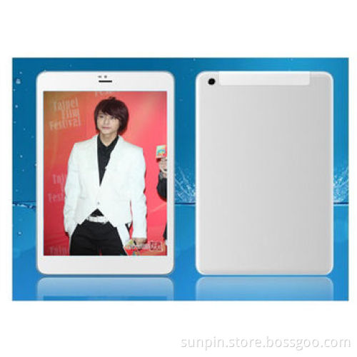 Ultra slim 7.85-inch dual core built-in 3G GPS Bluetooth tablet PC panel Android touch all in one